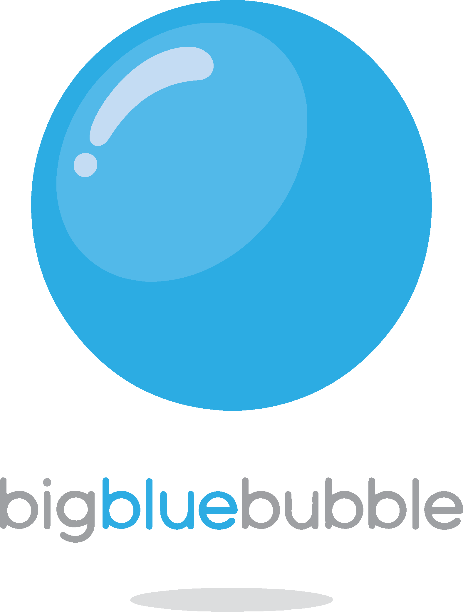 Big Blue Bubble Logo